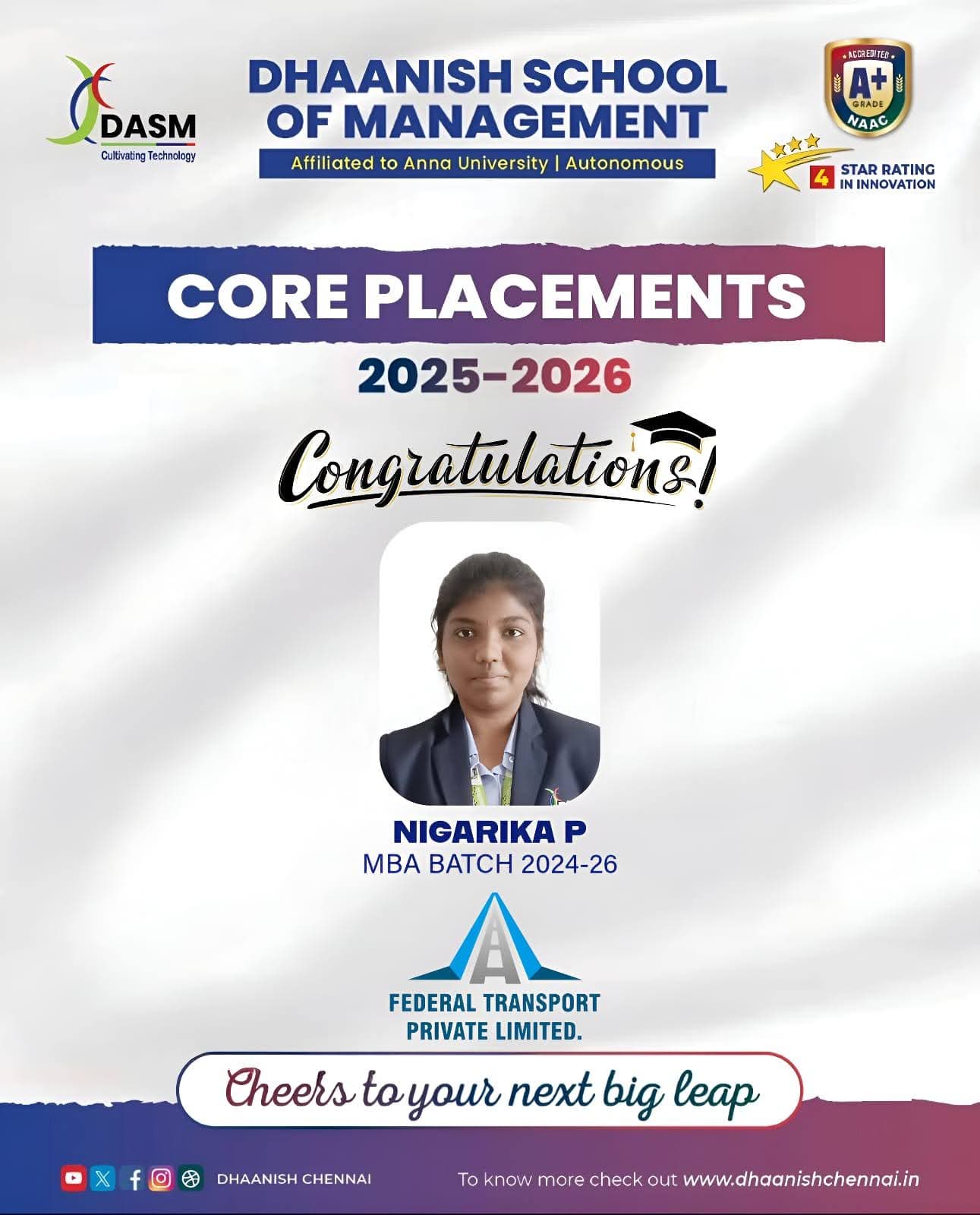 Placement Success 5